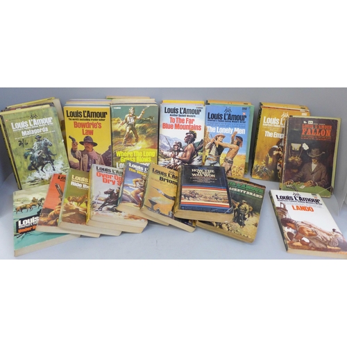 746 - A collection of Corgi Western paperback books