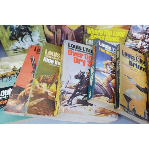 746 - A collection of Corgi Western paperback books