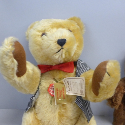 773 - Two Hermann limited edition Teddy bears