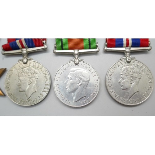 848 - Six WWII medals