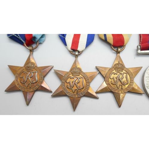 848 - Six WWII medals