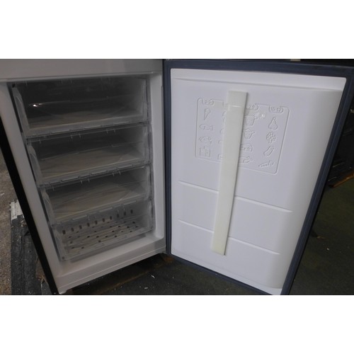 3371 - Hotpoint black first edition 50/50 split freestanding fridge freezer - model HBD5517BUK (AP.FF.HTP.0... 