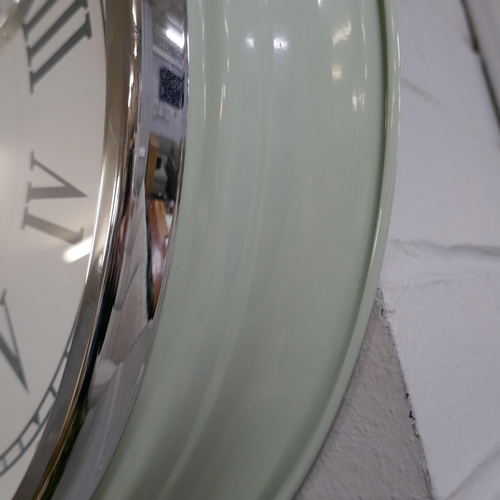 1356 - Green London multidial Wall Clock