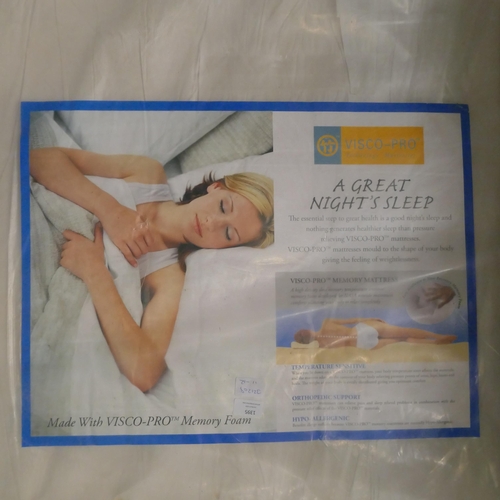 1395 - A Visco Pro Superking deluxe soft mattress