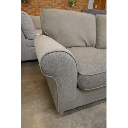 1484 - Sage upholstered two seater sofa