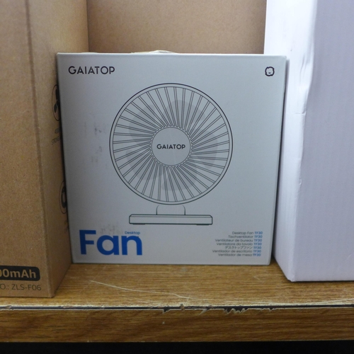 2068 - A box of approx. 15 multi-function fans