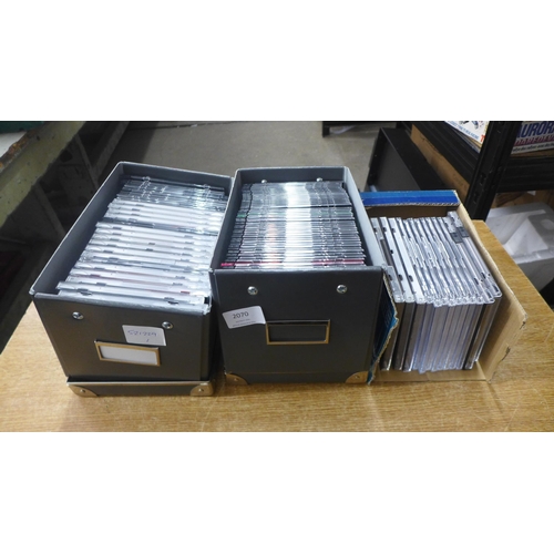 2070 - 3 Boxes of CD cases