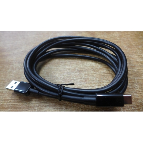 2077 - 30 Amazon Basics USB type C to USB A 2.0 male cables - black (9ft/2.7m)