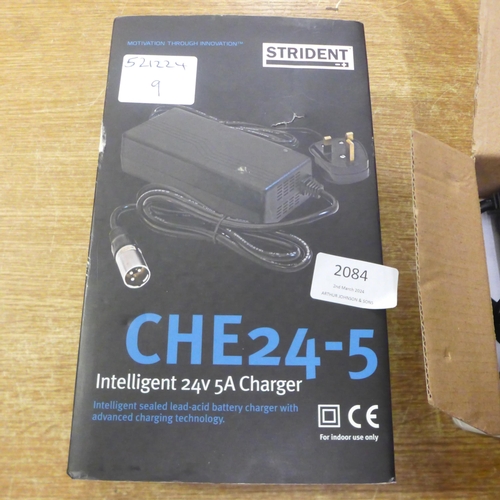 2084 - A Strident Intelligent CHE 24-5 24v 5a charger