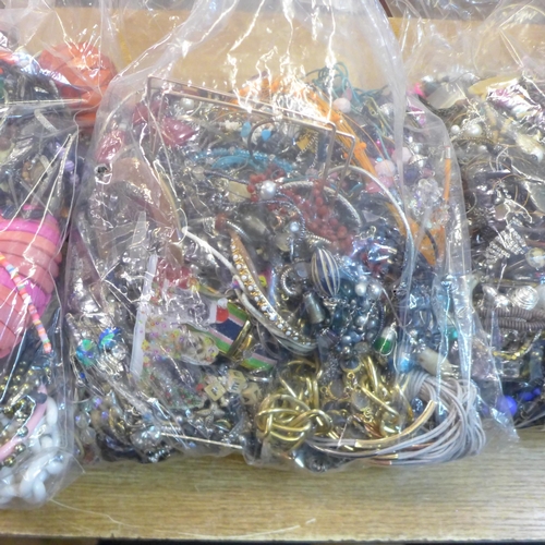 2106 - A large quantity of costume jewellery