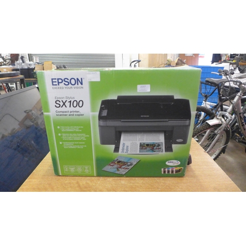 2157 - An Epson Stylus SX100 compact printer, scanner and copier