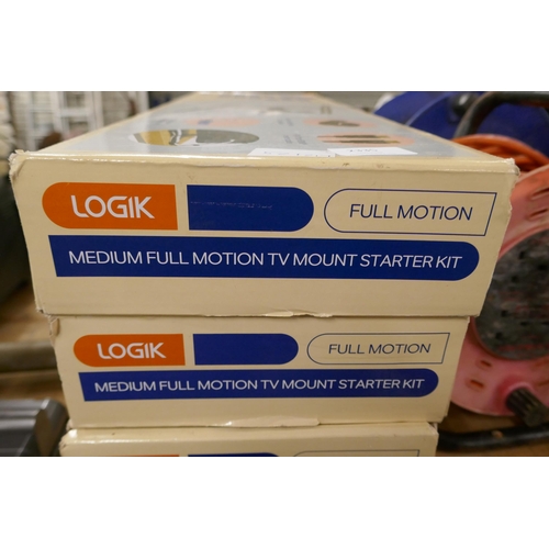 2335 - Four Logik TV brackets - up to 65