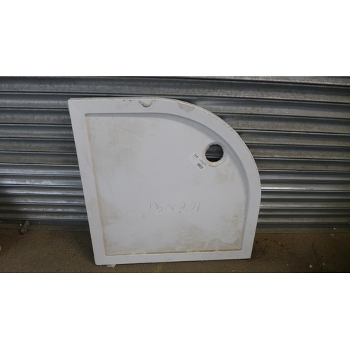 2233 - 2 unused shower trays