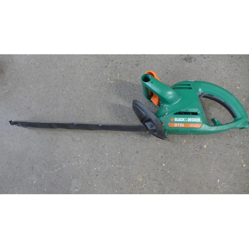 2242 - A Qualcast Hedgemaster 420 electric hedge cutter, a Qualcast Hedgemaster 480 electric hedge cutter a... 