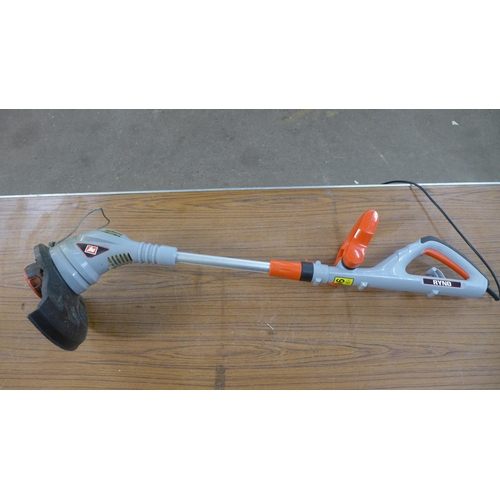 2247 - A Ryno GT3010 230v electric garden strimmer, a Bosch Art 26 Easy Trim 230v electric garden strimmer ... 