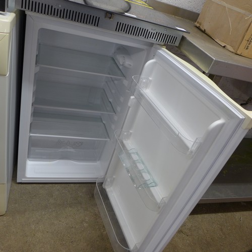 2164 - A Zanussi under counter fridge - model ZRG11600WA
