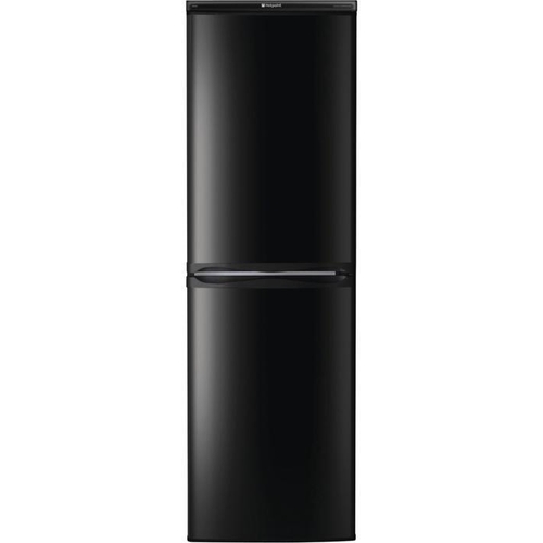 3370 - Hotpoint black first edition 50/50 split freestanding fridge freezer - model HBD5517BUK (AP.FF.HTP.0... 