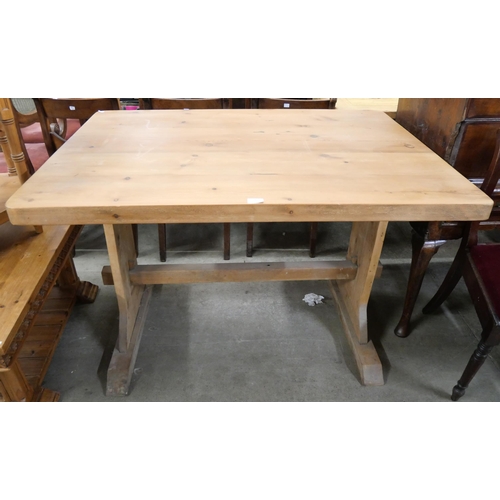 241 - A pine pantry table