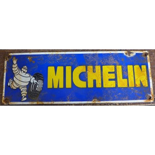 335 - Five tin advertising signs