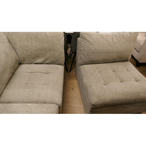 1309 - A Tisdale 6Pc Sofa L Grey Modular Sectional, original RRP £1166.66 + VAT (4195-46) * This lot is sub... 