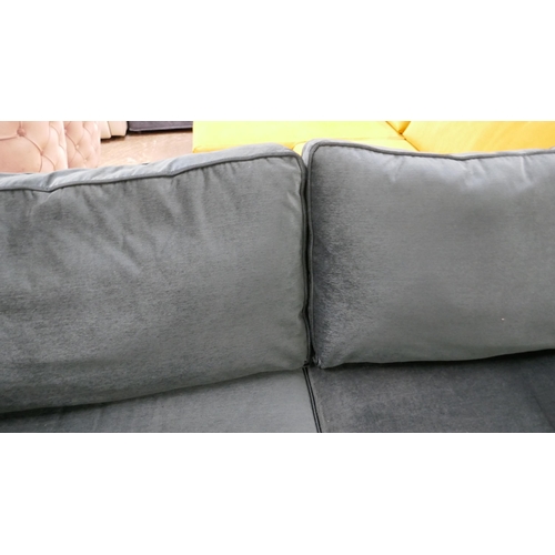 1328 - A Barker & Stonehouse deep green four seater sofa RRP £1439