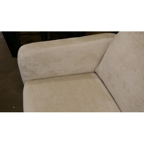 1400 - Aspen cream upholstered two seater sofa