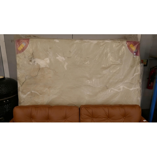 1402 - A Visco Pro Superking pocket sprung mattress (torn bag)