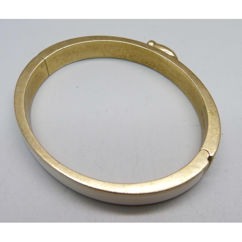 1030 - A vintage Coach NY bangle