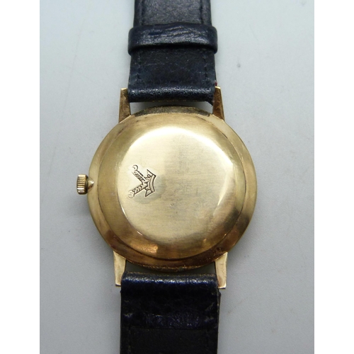 1034 - A 9ct gold Astral dress wristwatch