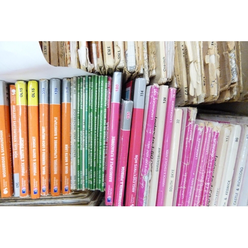 1130 - A box of UK OS Maps, various scales, 1920 to 2000s **PLEASE NOTE THIS LOT IS NOT ELIGIBLE FOR POSTIN... 