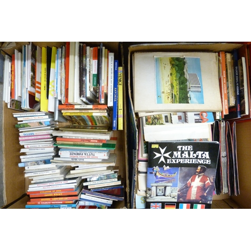 1140 - Two boxes of foreign travel books and guides **PLEASE NOTE THIS LOT IS NOT ELIGIBLE FOR POSTING AND ... 