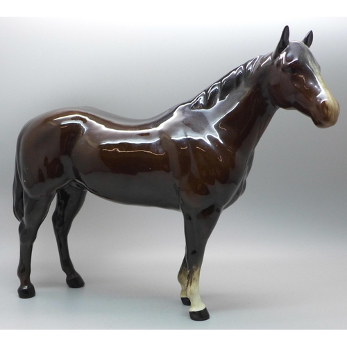 610 - A Beswick quarter horse