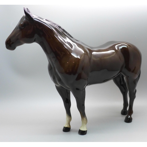 610 - A Beswick quarter horse