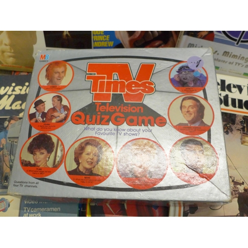 757 - A collection of film and TV character publications including Spiderman and Superman and a Superman T... 