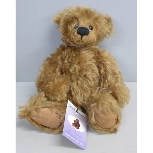 763 - A limited edition, 1 of 4, Beani Bears mohair Teddy bear, Jessi