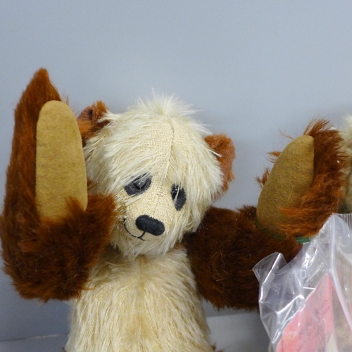 764 - Two Teddy bears; Bilbo Bears and Woodland Bears