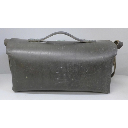 791 - A British Railways leather bag