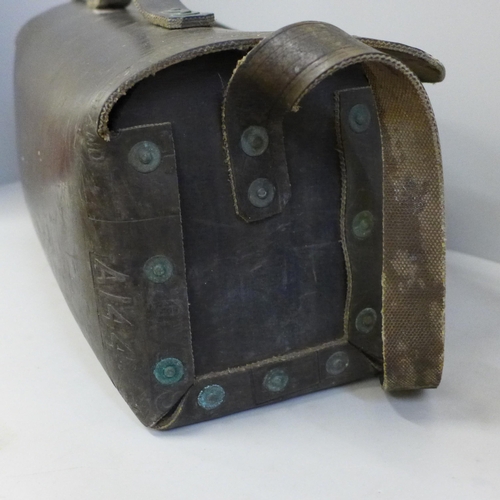 791 - A British Railways leather bag