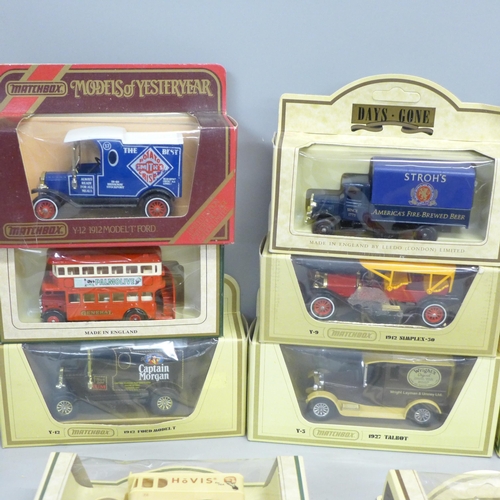 799 - Seventeen Lledo and Models of Yesteryear model vehicles, boxed