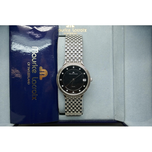 886 - A Maurice Lacroix wristwatch, boxed