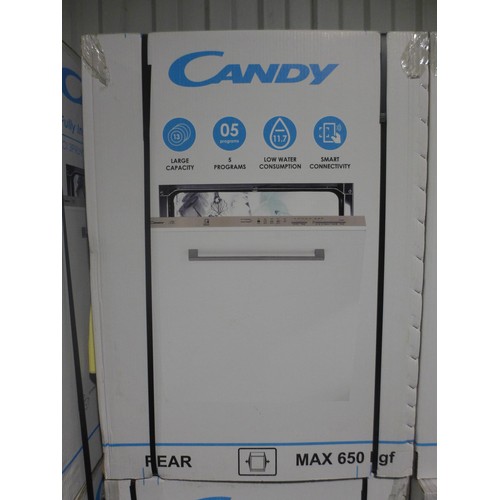 3067 - Candy fully integrated dishwasher - model CI3F9LNS-80, H820 x W598 x D550mm (AP.DW.HVR.006) - boxed/... 