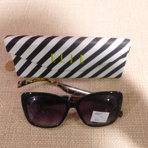 3151 - Elle Ladies Clam Sunglasses, Nina Ricci Black Plastic Glasses - Both Damaged (314-78,87,94) *This lo... 