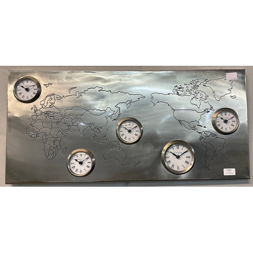 1321 - A stainless steel world clock