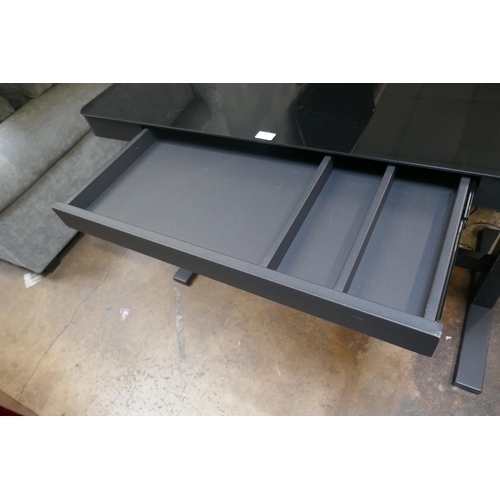 1388 - Adjustable Tech Desk Black Power - Black, Original RRP £249.99 +VAT (4197-28) *This lot is subject t... 