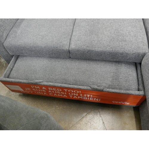 1417 - Coddle Aria Sofa Bed Grey , Original RRP £833.33 +VAT (4197-13) *This lot is subject to VAT