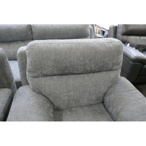 1455 - Grace Charcoal Armchair With Power Recline, Original RRP £499.99 +VAT (4197-3) *This lot is subject ... 