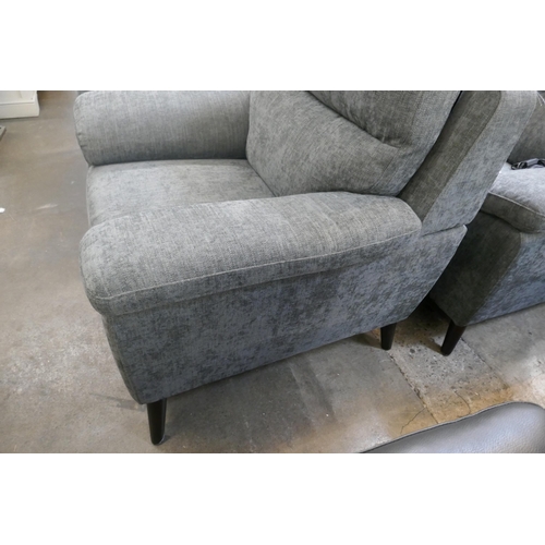 1455 - Grace Charcoal Armchair With Power Recline, Original RRP £499.99 +VAT (4197-3) *This lot is subject ... 
