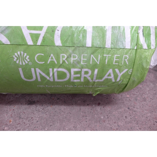 2277 - A roll of Midas10 10mm thick carpentry underlay