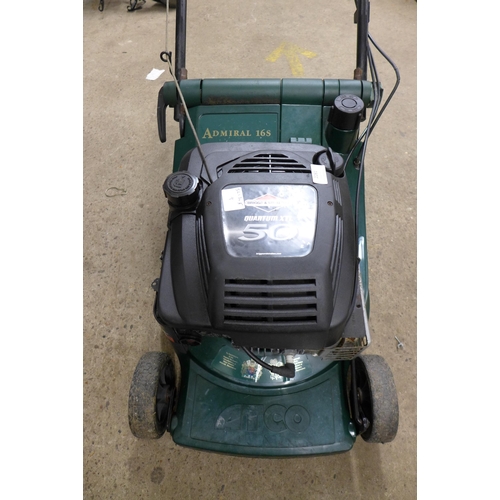 2281 - An Atco Admiral 16S self propelled petrol roller lawnmower with Briggs and Stratton quantum XTL engi... 