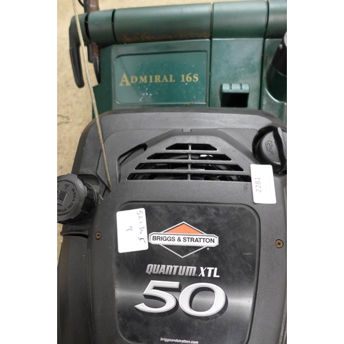 2281 - An Atco Admiral 16S self propelled petrol roller lawnmower with Briggs and Stratton quantum XTL engi... 